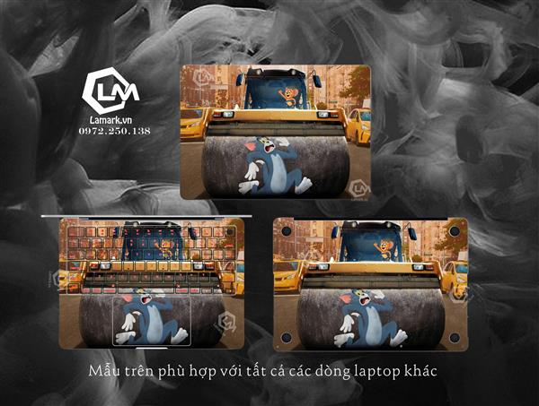Ảnh đại diện sản phẩm Dán skin Macbook Hình Tom & Jerry 12