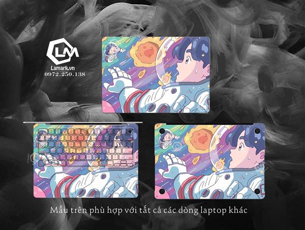 Ảnh đại diện sản phẩm Dán skin Macbook Hình Phi Hành Gia 13