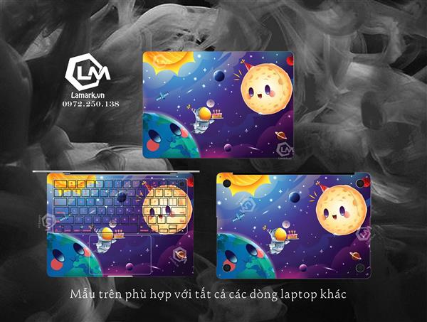Ảnh đại diện sản phẩm Dán skin Macbook Hình  Phi Hành Gia 08