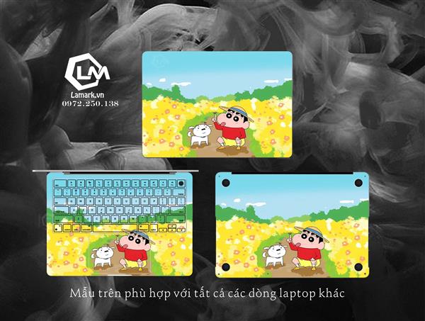 Ảnh đại diện sản phẩm Dán skin Macbook Hình Shin Cậu Bé Bút Chì 04