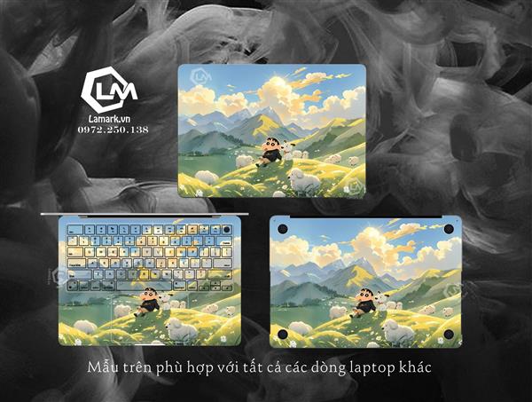 Ảnh đại diện sản phẩm Dán skin Macbook Hình Shin Cậu Bé Bút Chì 06