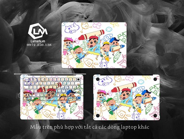 Ảnh đại diện sản phẩm Dán skin Macbook Hình Shin Cậu Bé Bút Chì 07