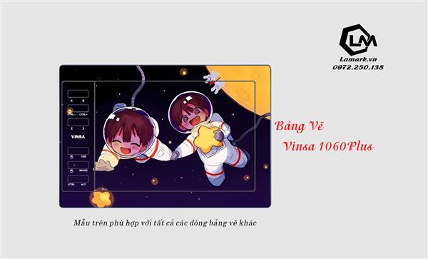 Ảnh đại diện sản phẩm Dán Skin Bảng Vẽ Điện Tử Vinsa 1060 Plus (VP7)