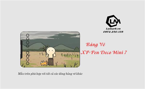 Ảnh đại diện sản phẩm Dán Skin Bảng Vẽ Điện Tử XP-Pen Deco Mini 7 (XP3)
