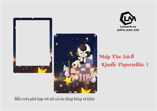 Ảnh đại diện sản phẩm Dán Skin Máy đọc sách Kindle Paperwhite 5 Mã 03