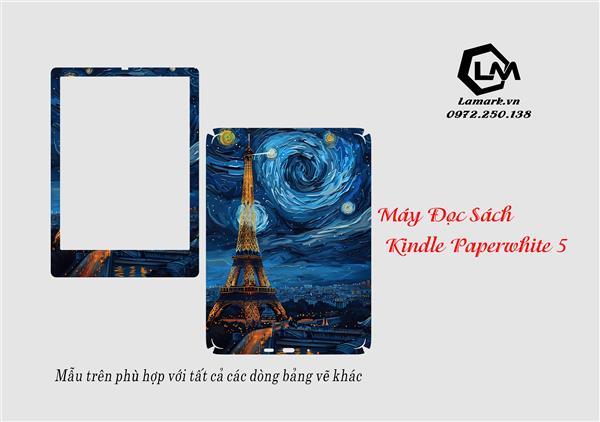 Ảnh đại diện sản phẩm Dán Skin Máy đọc sách Kindle Paperwhite 5 Mã 06