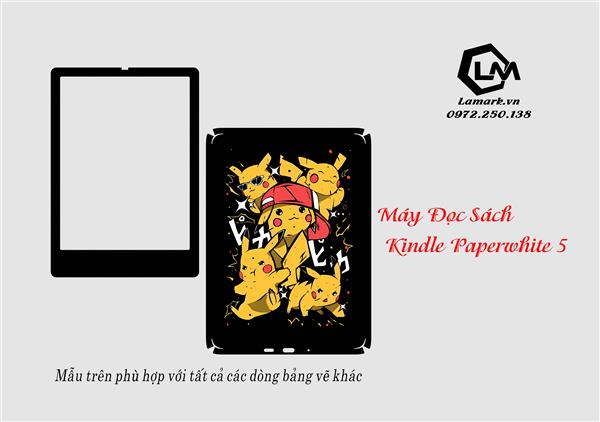 Ảnh đại diện sản phẩm Dán Skin Máy đọc sách Kindle Paperwhite 5 Mã 07