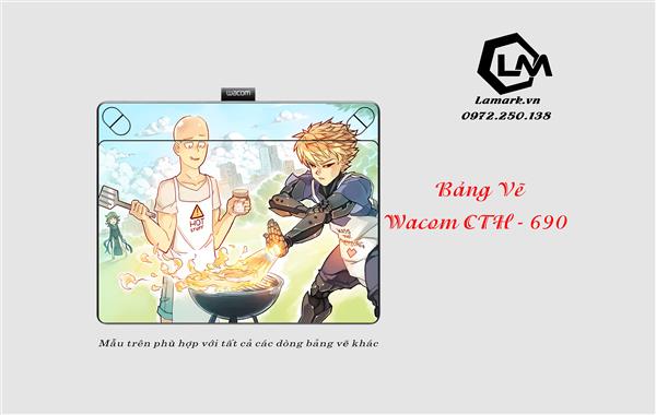 Ảnh đại diện sản phẩm Dán Skin Bảng Vẽ Điện Tử Wacom CTH - 690 (CT1)