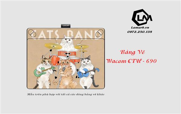 Ảnh đại diện sản phẩm Dán Skin Bảng Vẽ Điện Tử Wacom CTH - 690 (CT4)