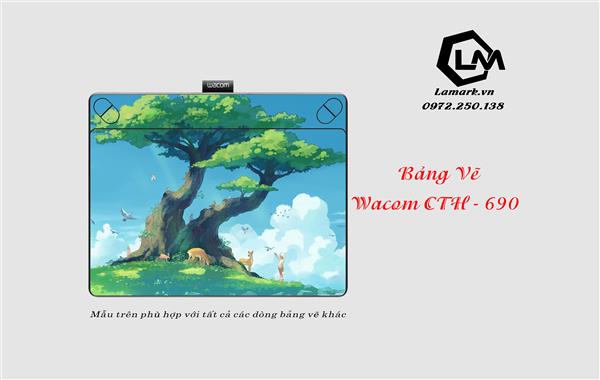 Ảnh đại diện sản phẩm Dán Skin Bảng Vẽ Điện Tử Wacom CTH - 690 (CT5)