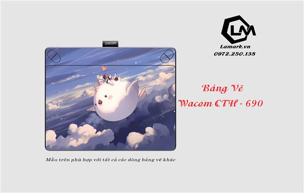 Ảnh đại diện sản phẩm Dán Skin Bảng Vẽ Điện Tử Wacom CTH - 690 (CT9)
